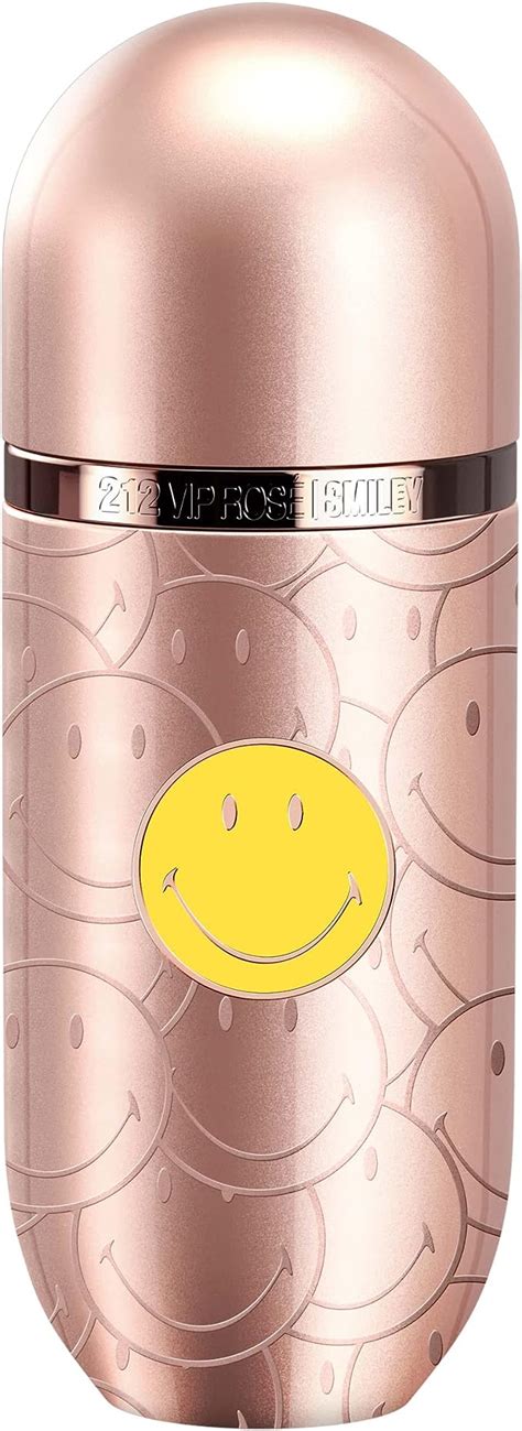 212 VIP Rose Smiley 80mL Eau De Parfum De Carolina Herrera 200 0 Grams