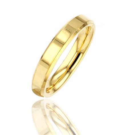 Ct Yellow Gold Gents Wedding Ring Ian Gallacher