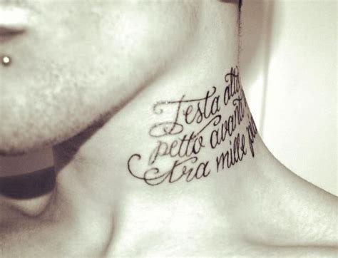 Tatuaggi Con Scritte Tante Idee Su Come E Dove Farli