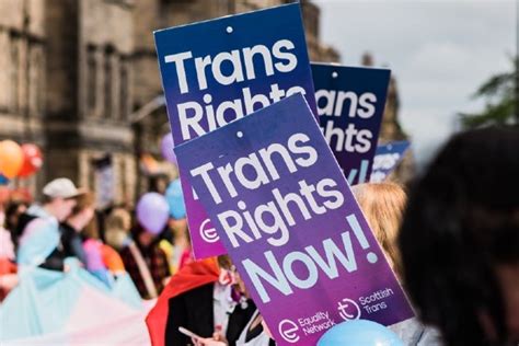 Equality Organisations Welcome Scottish Governments Gender Recognition