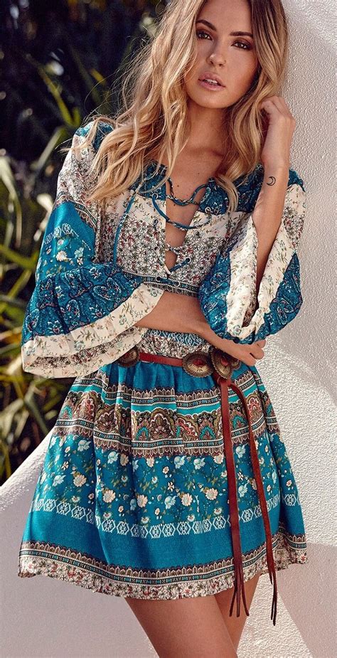 Cute Bohemian Summer Dress Women Fashion Summer Dress Beach Fashion