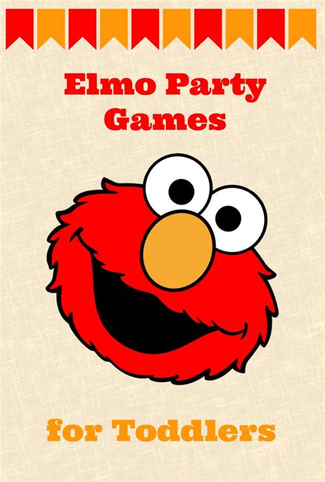 Fun & Educational Elmo Party Games For Toddlers