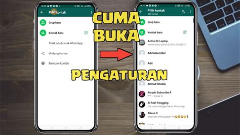 Cara Mengatasi Kontak Whatsapp Yang Hilang YouTube