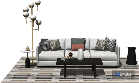 Sofa 3D Warehouse SketchUp