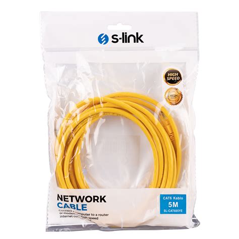 S Link Sl Cat Ye M Yellow Cat Cable Segment