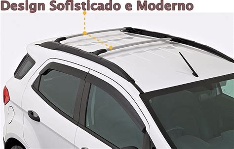 Par Rack Teto Travessa Ecosport Ford Original R Em