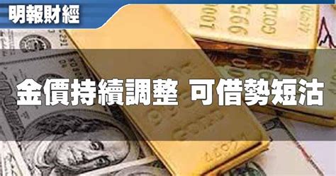 【有片：金匯測市王】金價持續調整 可借勢短沽 1120 20190627 即時財經新聞 明報財經網