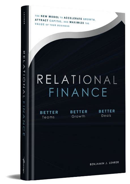 relational finance  water finance