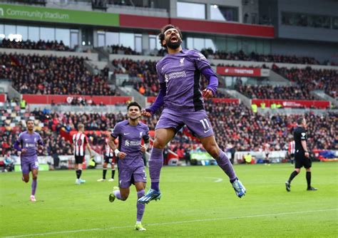 Salah Scores On Return As Liverpool Dispatches Brentford