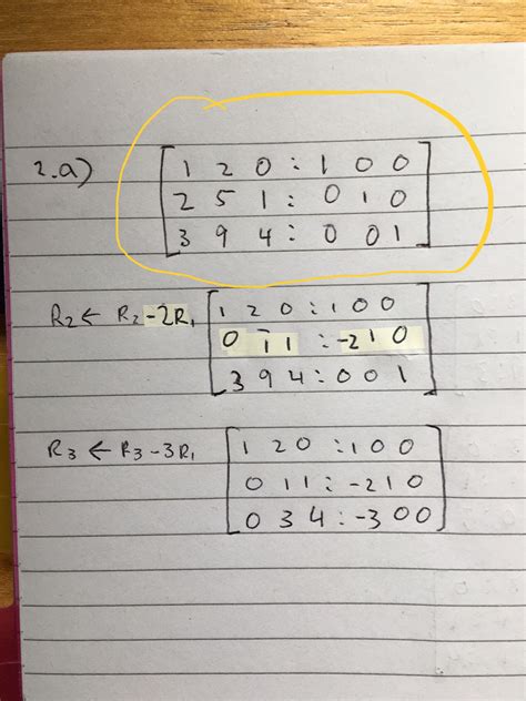 Class 12th Elementary Operations Row And Column Operations Inverse Images