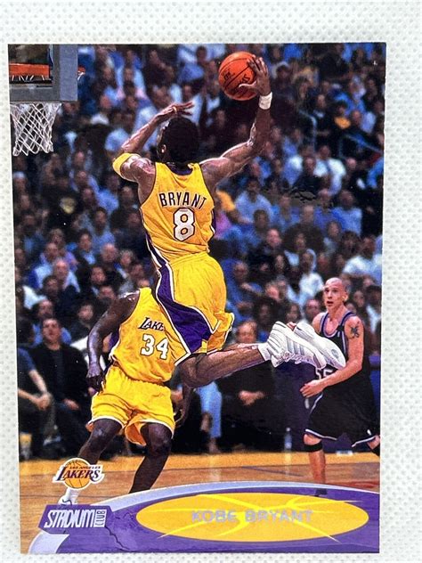 2000 01 Topps Stadium Club Kobe Bryant 34 HOF EBay