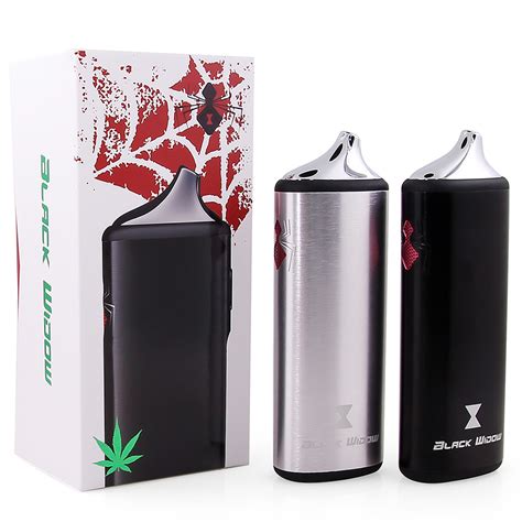 E Cig Kits E Cig Dry Herb Vaporizer Kits Original Kingtons Black Widow Dry Herb Wax