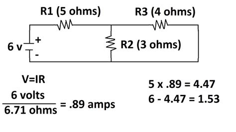 Voltage Drop Circuit Diagram