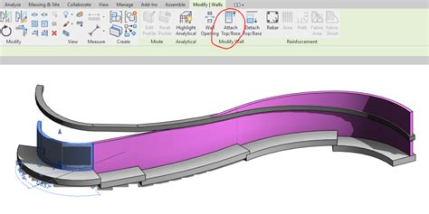 How To Edit Profile Of Curved Wall In Revit Revitiq