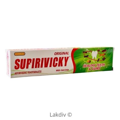 Siddhalepa Supirivicky Original Ayurvedic Toothpaste 110g Lakdiv