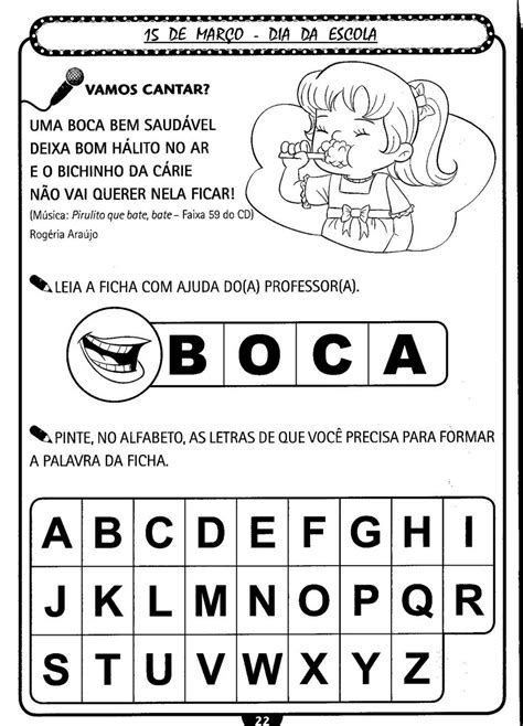 Desenhos Para Colorir Dia Da Escola