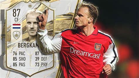 Base Icon Bergkamp Player Review Fifa Youtube