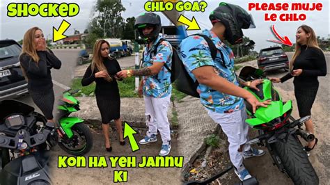 Motovloggerjannustunts Ko Es Ladki Ne Kyu Roka Kyoun Hai Yeh Janu Ki