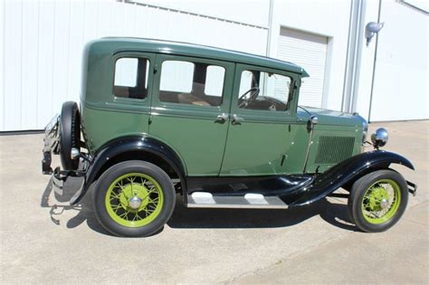 1931 Ford Model A Four Door Deluxe With Murray Body And Original