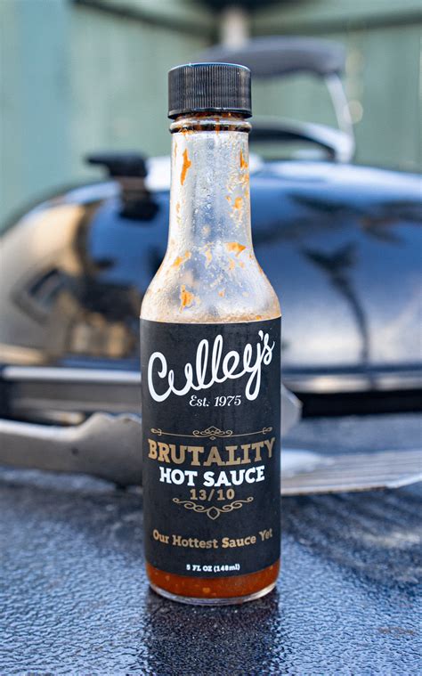 Culley S Brutality Hot Sauce Review YumSizzle