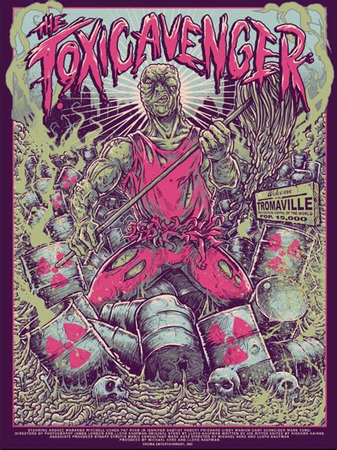 Toxic Avenger The Regular By Godmachine Rare Prints And Posters