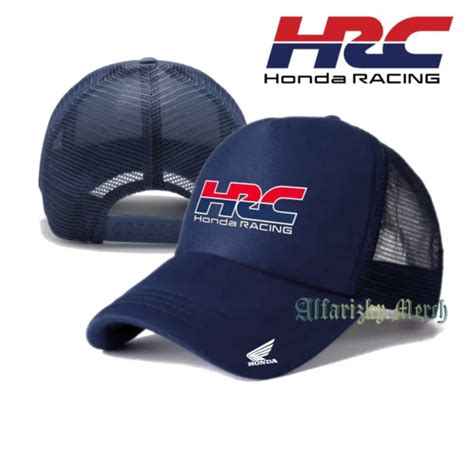 Jual Topi HRC Racing Jaring Premium Quality Topi Trucker Pria Wanita