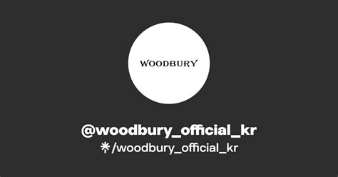 Woodburyofficialkr Instagram Linktree