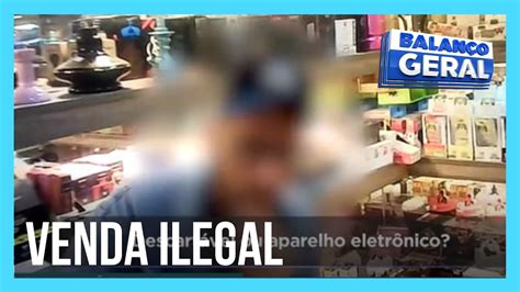 C Mera Do Balan O Flagra Venda Ilegal De Cigarros Eletr Nicos Youtube