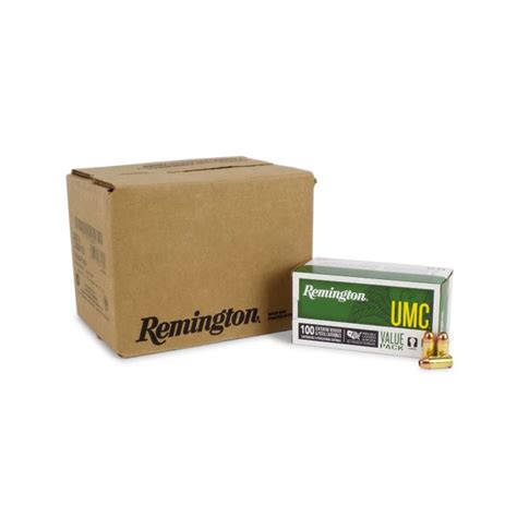 REMINGTON UMC 380 ACP 88 GRAIN JHP CASE Retention Tactical