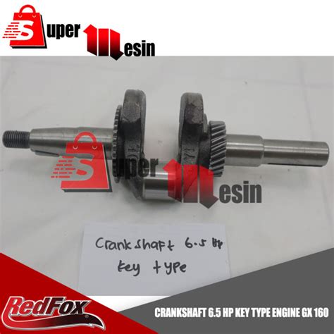 Kruk As Mesin Penggerak Bensin Engine Crankshaft Type Key Hp Gx