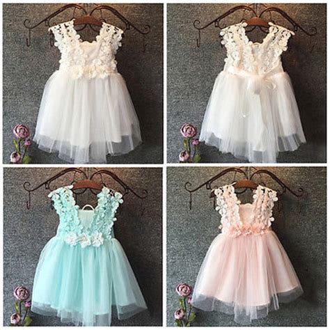 Lace Flower Girl Tulle Dress Wedding Dress Princess Girl Etsy