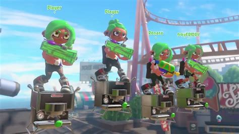 Splatoon Premi Re Guerre De Territoire Match Anarchique Youtube