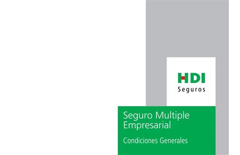 Condiciones Generalespdf Hdi Seguros