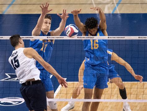 Ucla Men’s Volleyball Knocks Off Byu To Advance To Ncaa Final San Gabriel Valley Tribune