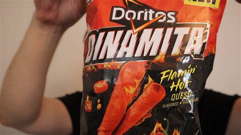 Just A Guy Review Doritos Dinamita Flamin Hot Queso Youtube