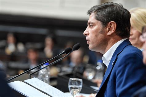 Kicillof repudió el ajuste de Milei a las universidades nacionales