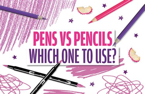 Pens And Markers Vs Colouring Pencils Colouring Heaven