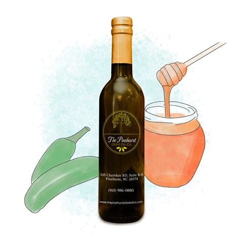 Honey Ginger White Balsamic Ml The Pinehurst Olive Oil Company