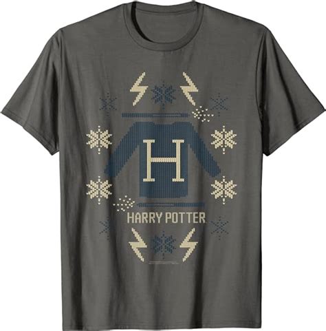 Harry Potter Christmas Knit T Shirt Uk Fashion