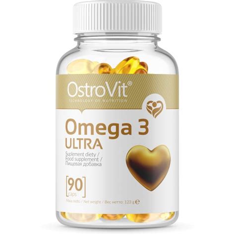 Ostrovit Omega Ultra Caps Kwasy Dha Epa Ala