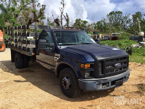 Surplus 2009 Ford F 350 Super Duty Xl Flatbed Truck In Agat Guam United States Govplanet Item