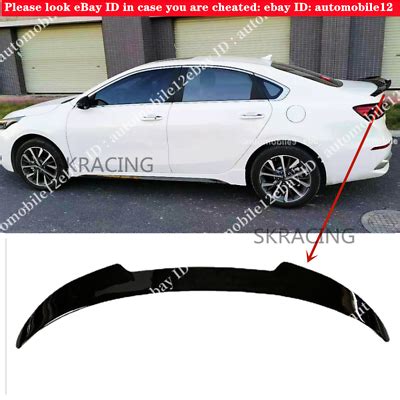 EBay For Kia Forte K3 2019 20 21 MP Gloss Black FRP Rear Trunk