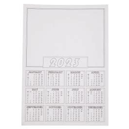 Calendar Blanks Pack Findel Ss Cost Cutters Uk