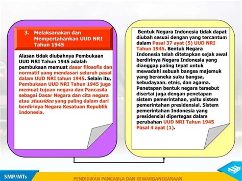 Bab Ii Kedudukan Dan Fungsi Uud Nkri 1945 Dalam Sistem Hukum Nasional PPT