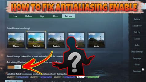 How To Fix Antialiasing In Iphone Ipad PUBG PUBG Antialiasing Not