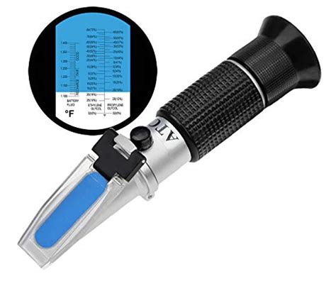 In Refractometer Ethylene Glycol Propylene Glycol In Antifreeze