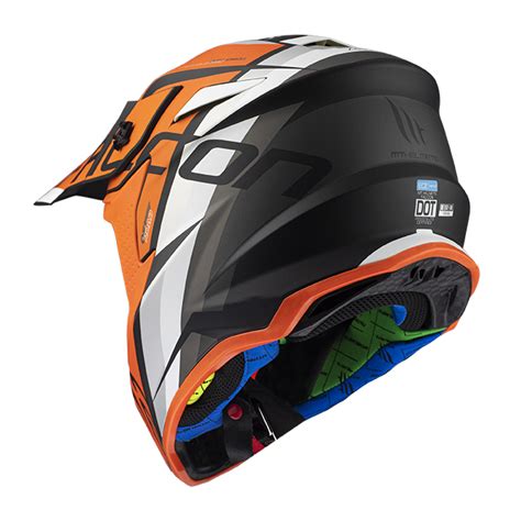 Casco Mt Falcon Thr B Naranja Perla Mate