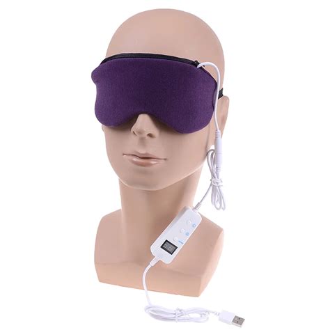 Hot Pads Eye Care New Temperature Control Heat Steam Cotton Eye Mask Dry USB Hot Pads Eye Care