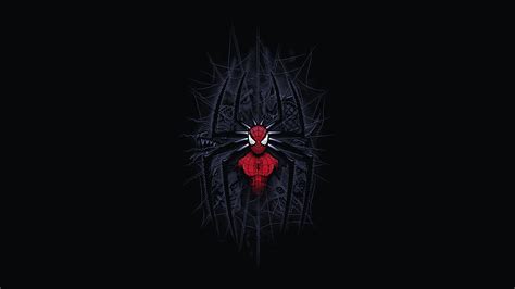 Spiderman Minimalist Digital Art 4k HD Superheroes 4k Wallpapers