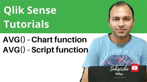 Qlik Sense Tutorial Qlik Sense Script And Chart Function Avg Function Youtube